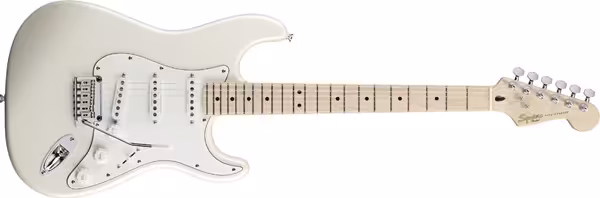 squier deluxe stratocaster electric guitar