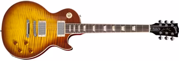 gibson les paul standard tea burst electric guitar