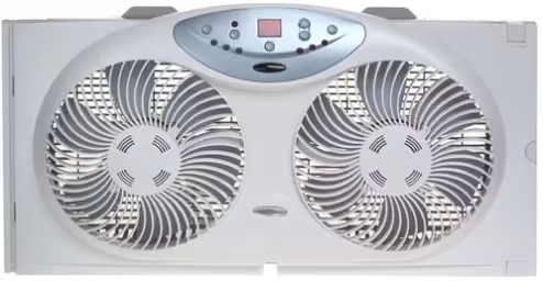 twin window fan