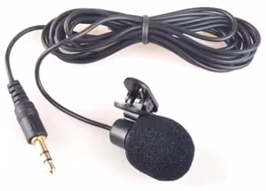 clip on lapel microphone