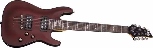 schecter omen 7 electric guitar
