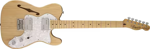 squier 72 thinline telecaster electric guitar