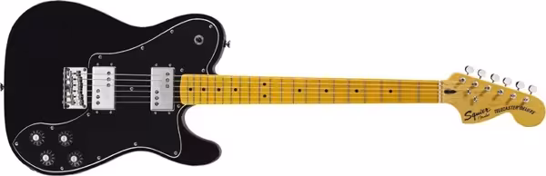 squier telecaster deluxe electric guitar
