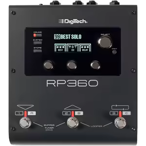 digitech rp360 guitar effects processor