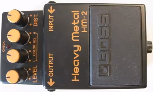 boss hm2 heavy metal guitar effect pedal