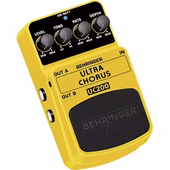 behringer uc200 chorus guitar pedal