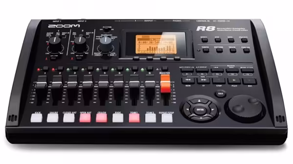 zoom r8 audio multitrack recorder