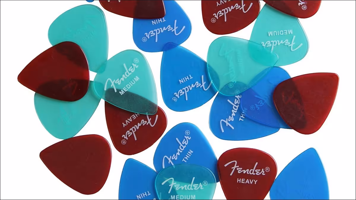 fender guitar pick sampler