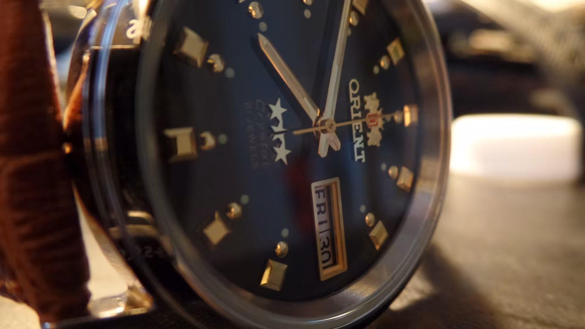 orient tristar watch