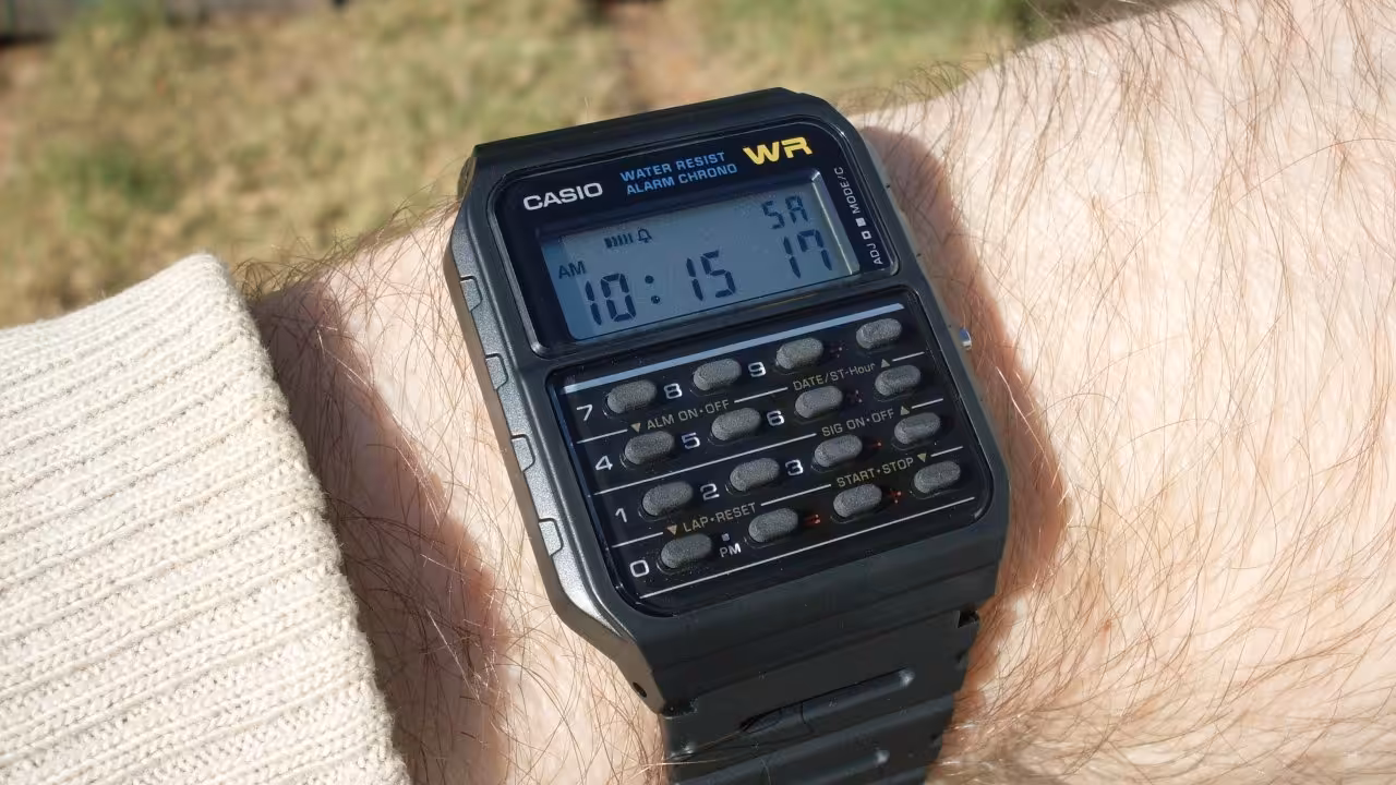 casio ca53 calculator watch