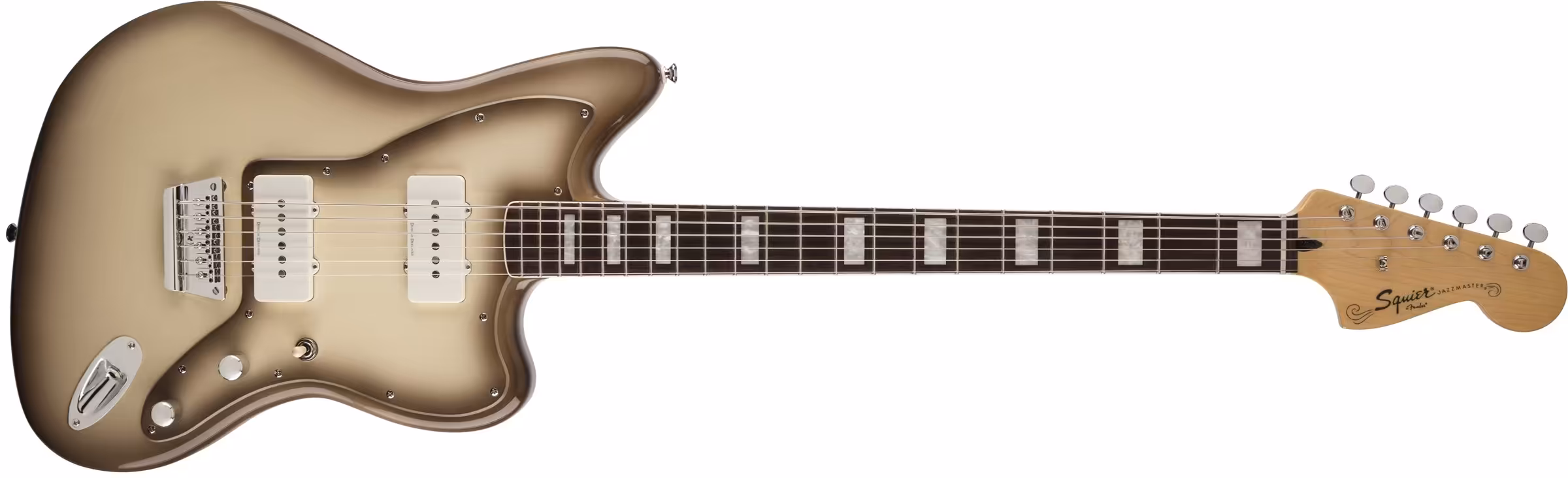 squier vintage modified baritone jazzmaster electric guitar