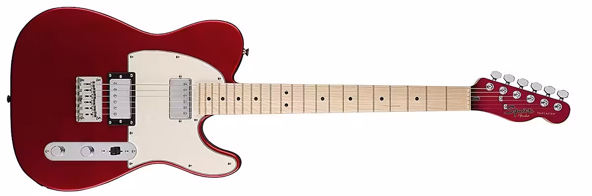 squier contemporary telecaster hh electric guitar