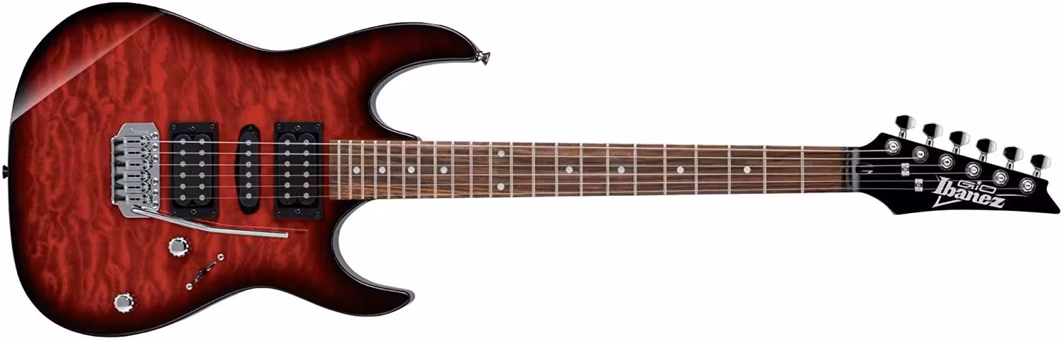 ibanez grx70qa electric guitar