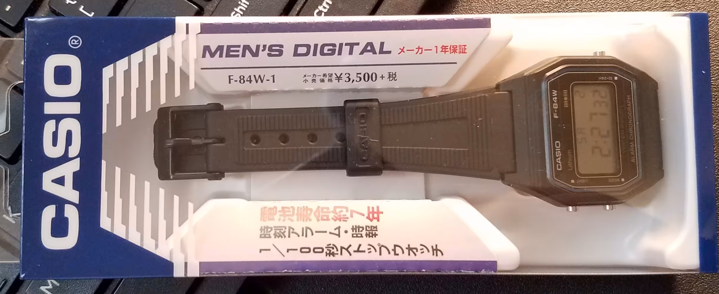 casio f84w watch