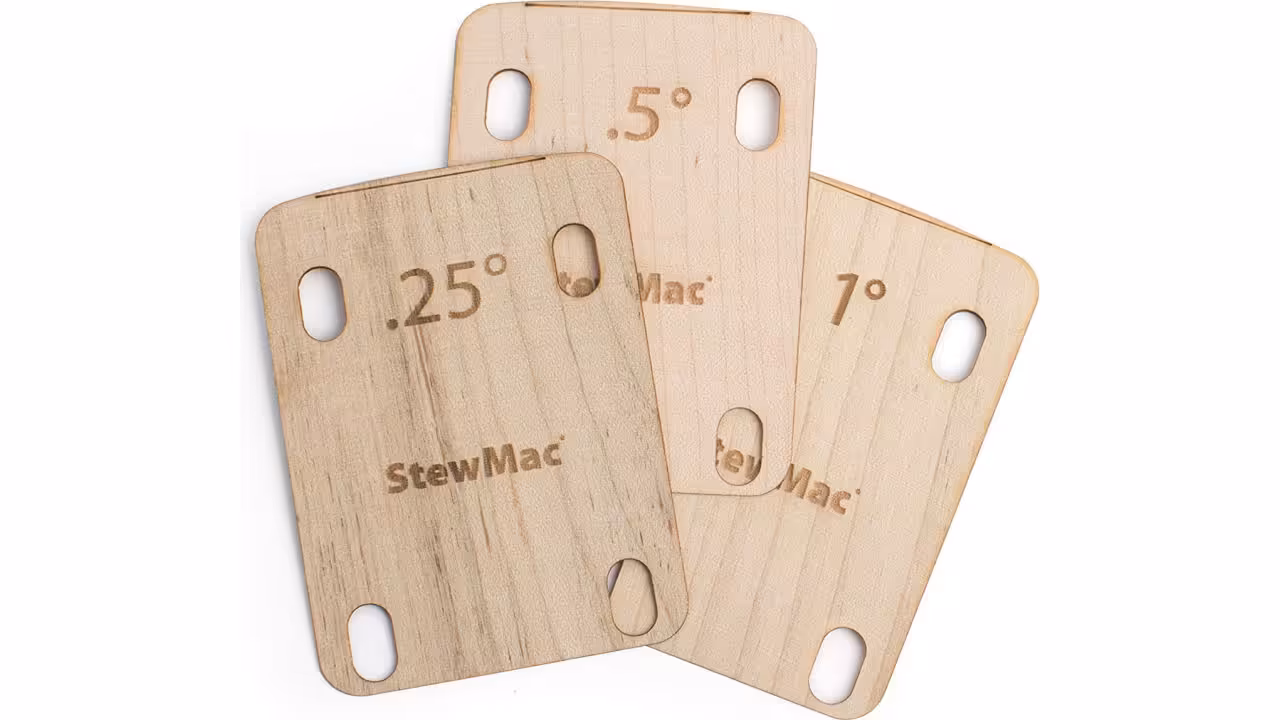 stewmac guitar neck shim