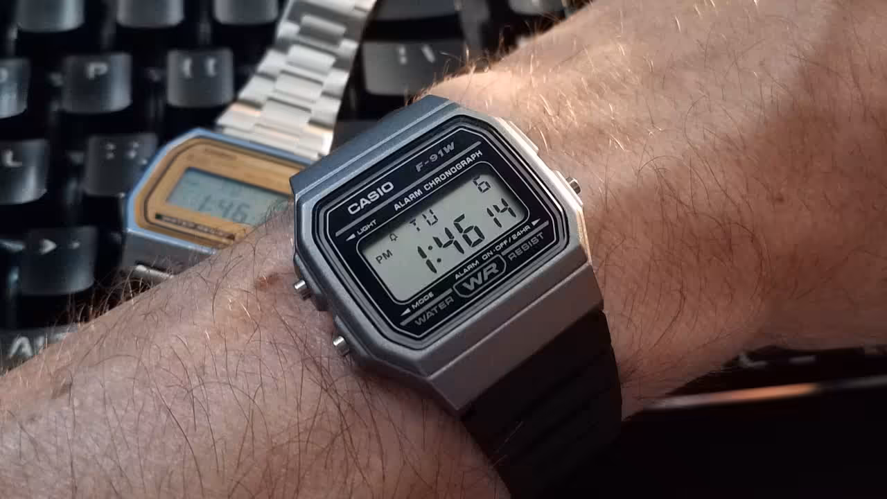 casio f91w watch