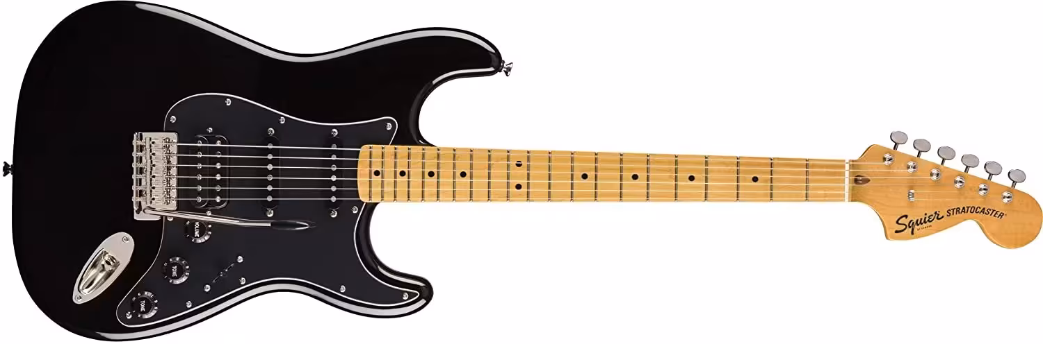 squier classic vibe 70s stratocaster hss electric guitar