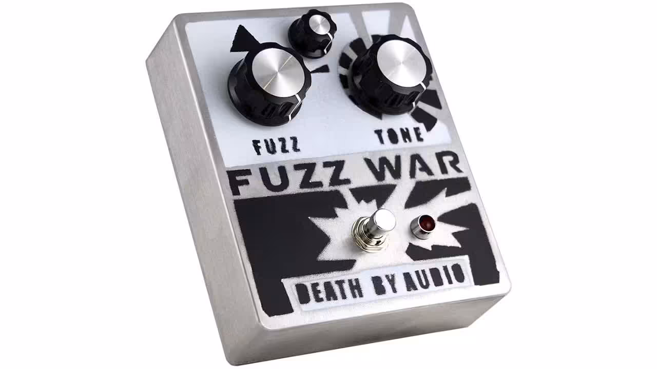 death by audio fuzz war guitar pedal