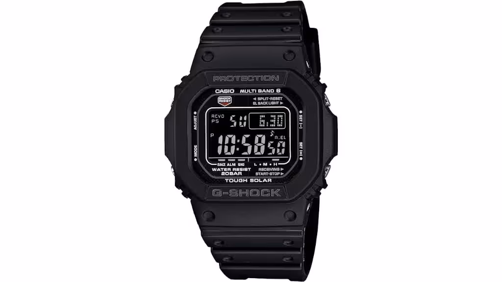 casio negative display watch