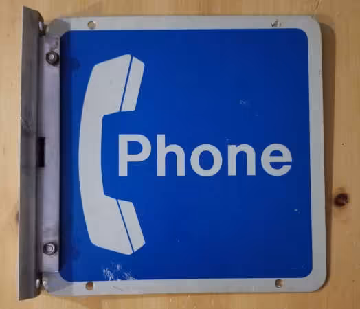 payphone sign