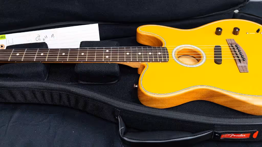 fender acoustasonic player telecaster guitar