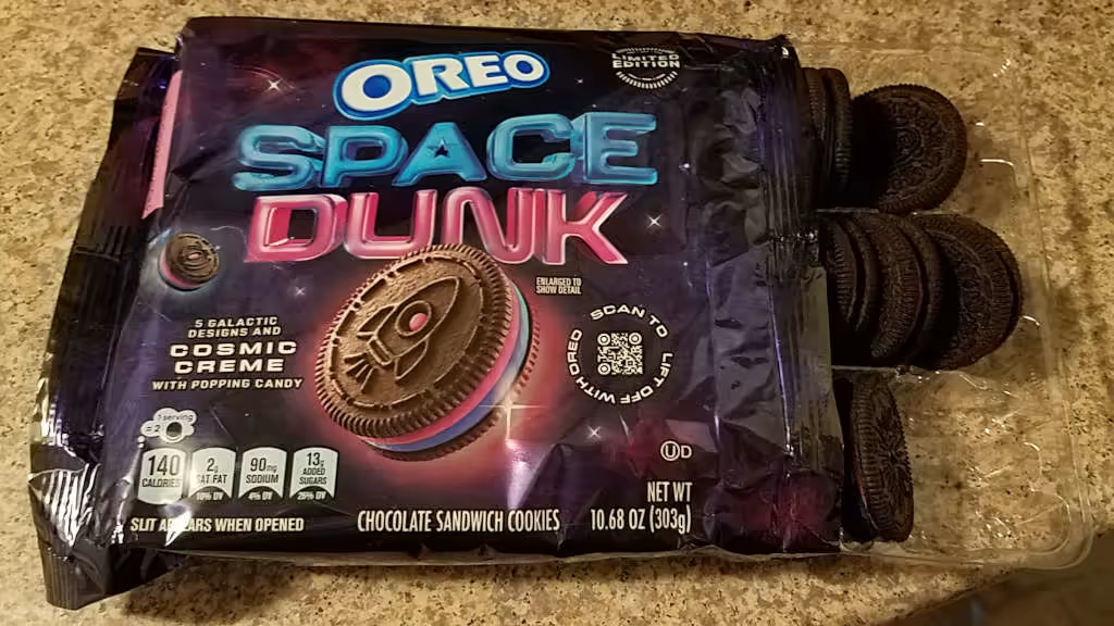 oreo space dunk cookies