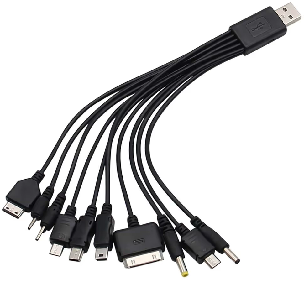 10 in 1 universal usb charging cable
