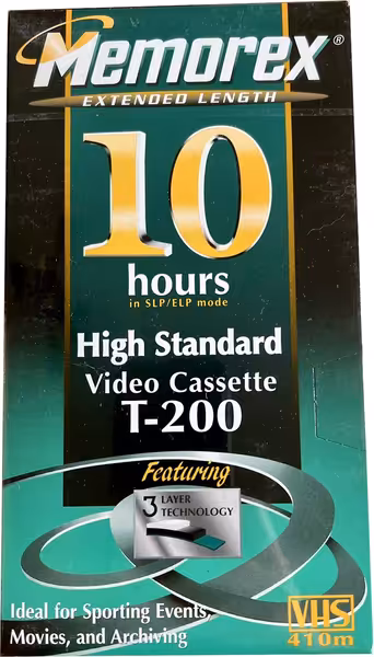 t200 vhs blank