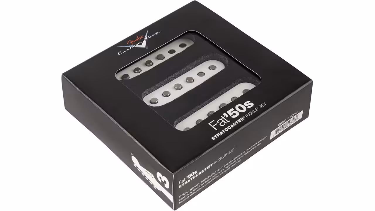 fender custom shop fat 50s stratocaster electric guitar pickups