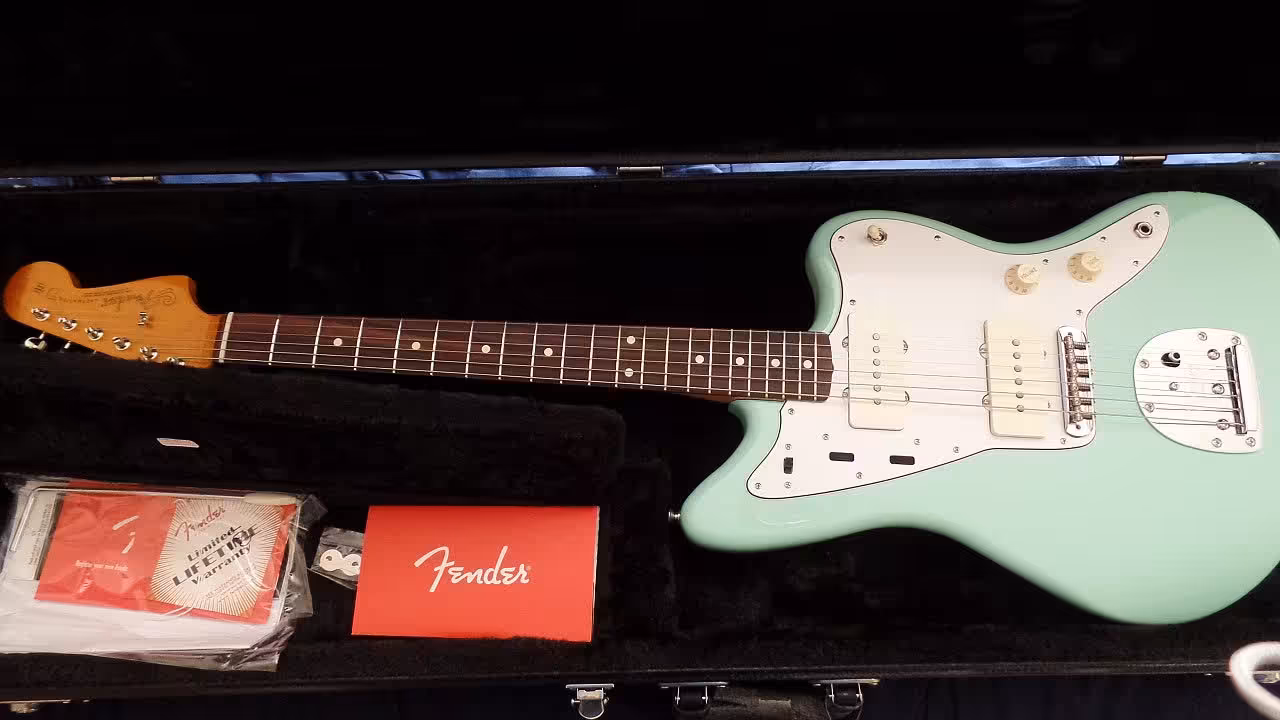 fender 60s jazzmaster lacquer electric guitar