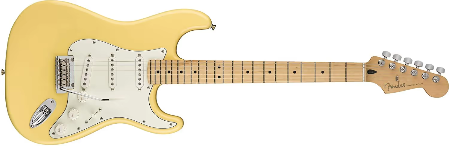 fender player stratocaster buttercream