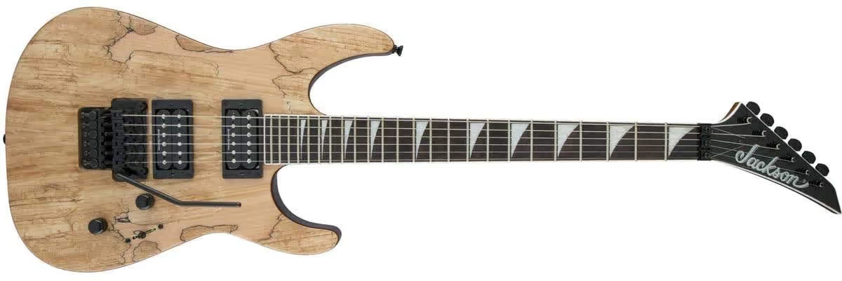 jackson soloist spalted maple electric guitar