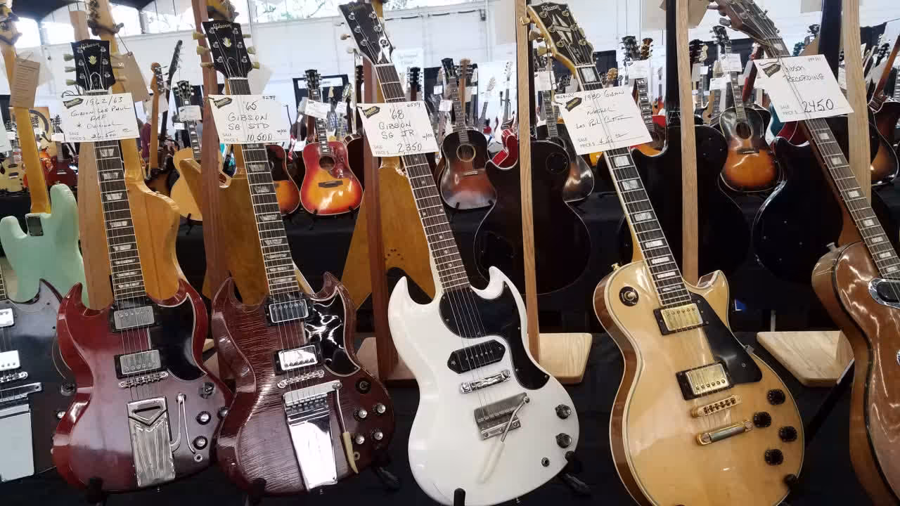 vintage gibson sg guitars