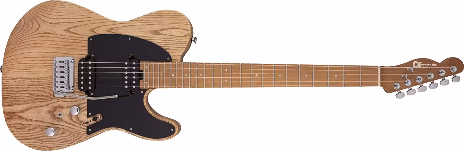 charvel pro-mod so-cal style 2 24 hh 2pt cm ash electric guitar