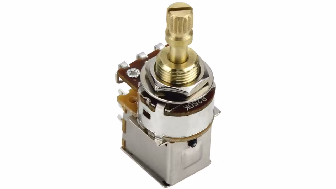electric guitar push push potentiometer
