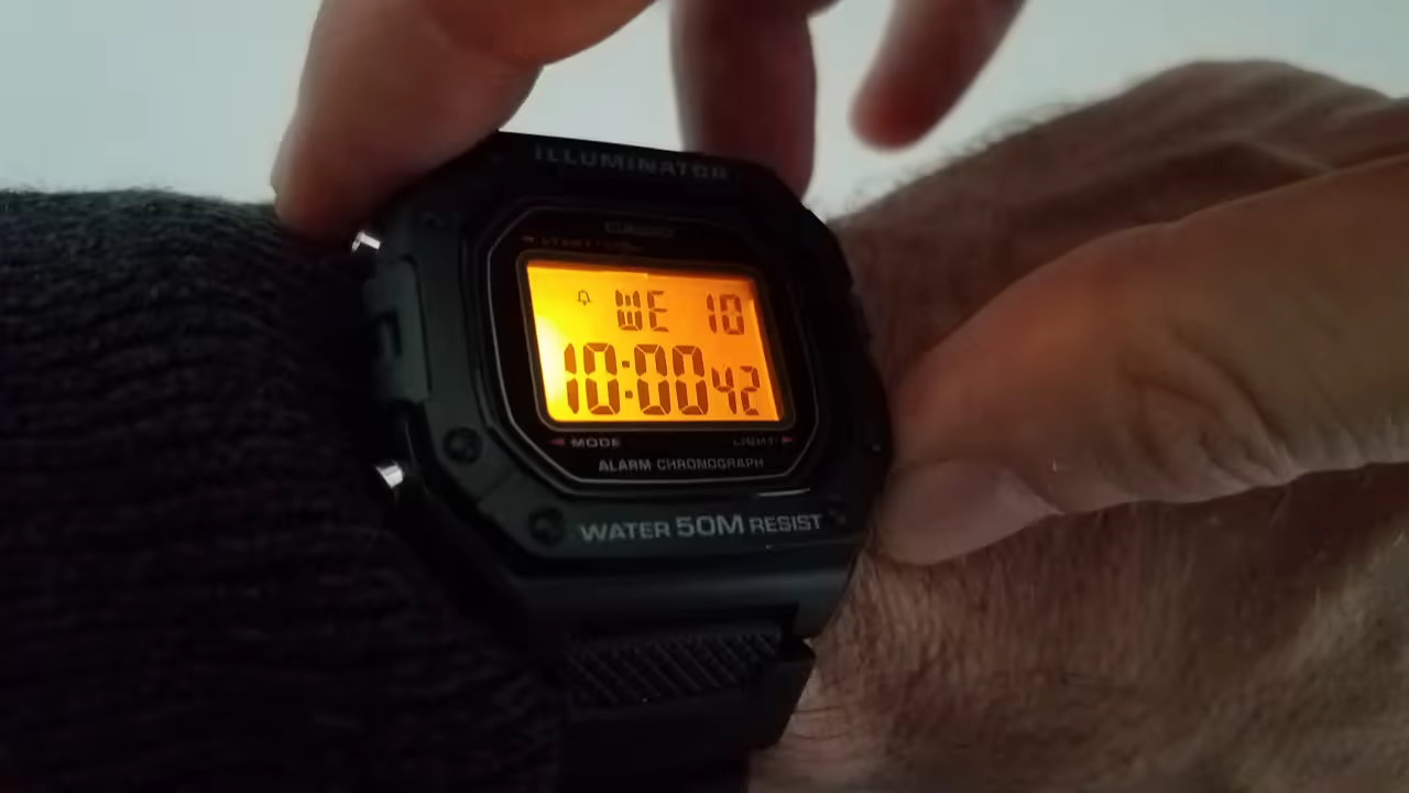 casio w218 watch