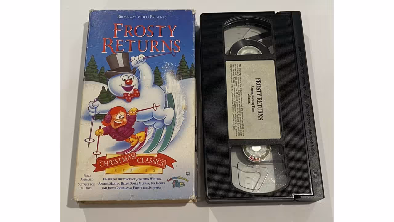 frosty returns vhs 1992
