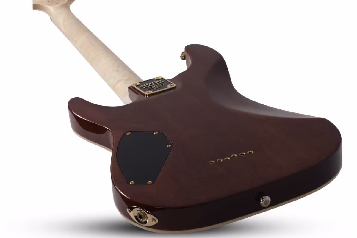 schecter omen extreme natural electric guitar
