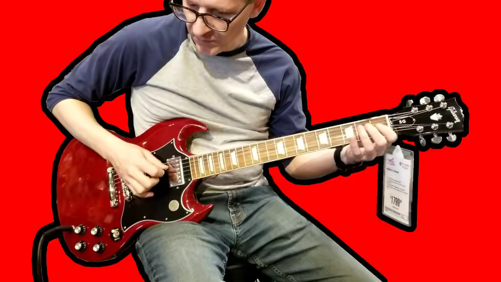 gibson sg standard electric guitar