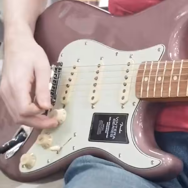 fender vintera 60s stratocaster modified electric guitar