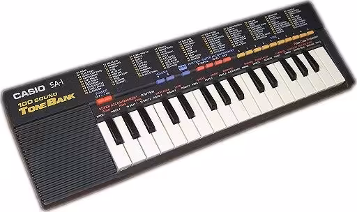 casio sa1 synthesizer keyboard