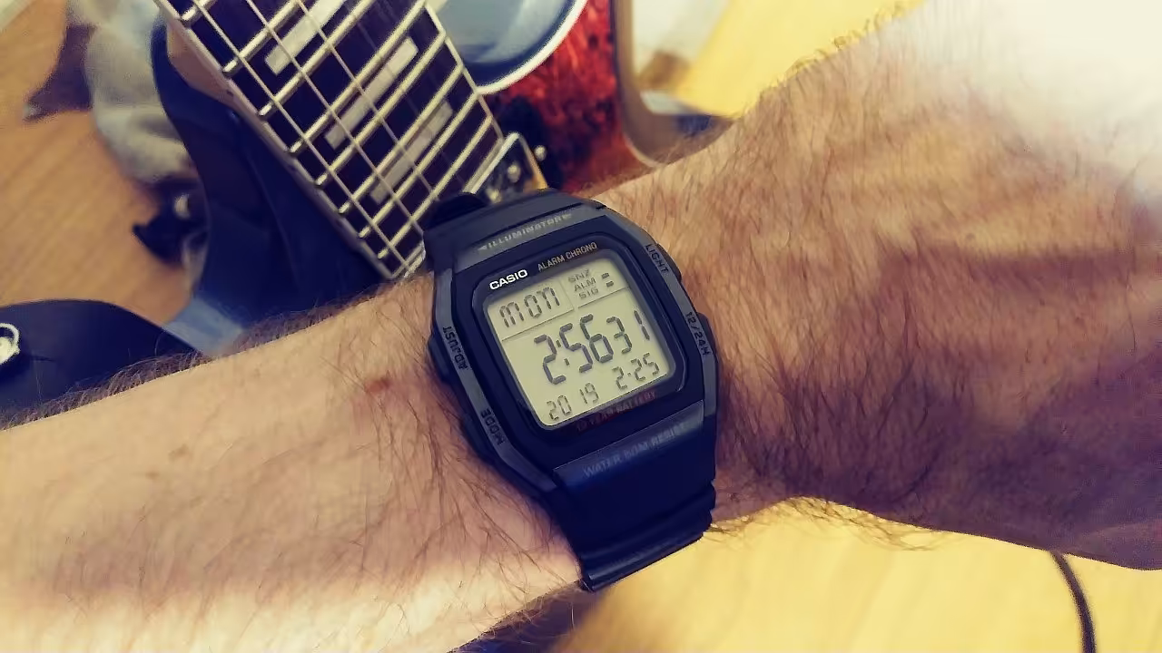 casio w96h watch