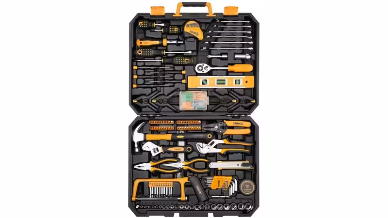228 piece socket wrench auto repair tool combination package mixed tool set