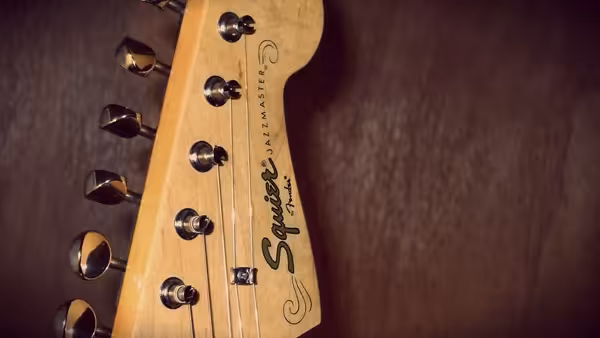 squier vintage jazzmaster electric guitar