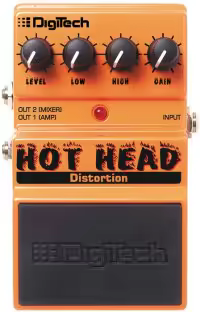DigiTech Hot Head guitar distortion pedal