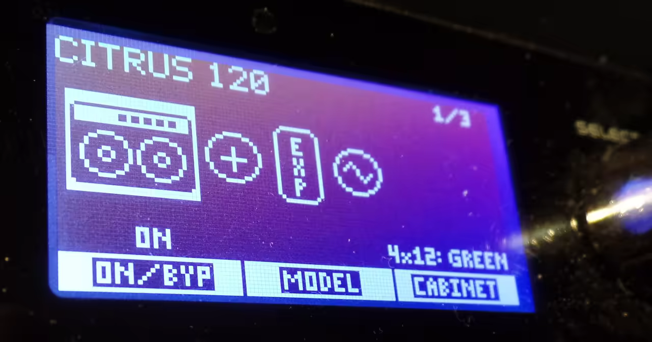 digitech rp360 guitar effects processor