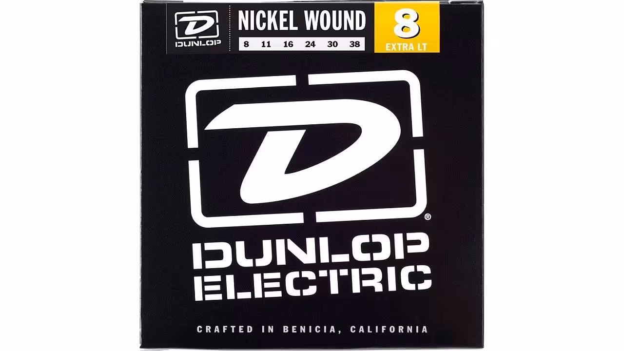 dunlop den0838 electric guitar strings