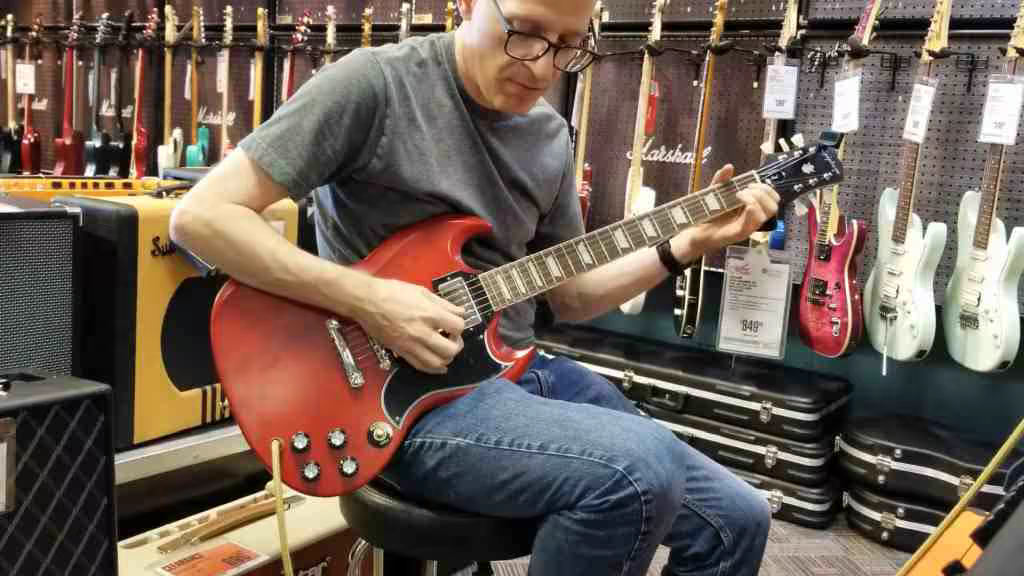 epiphone 1961 les paul sg standard electric guitar