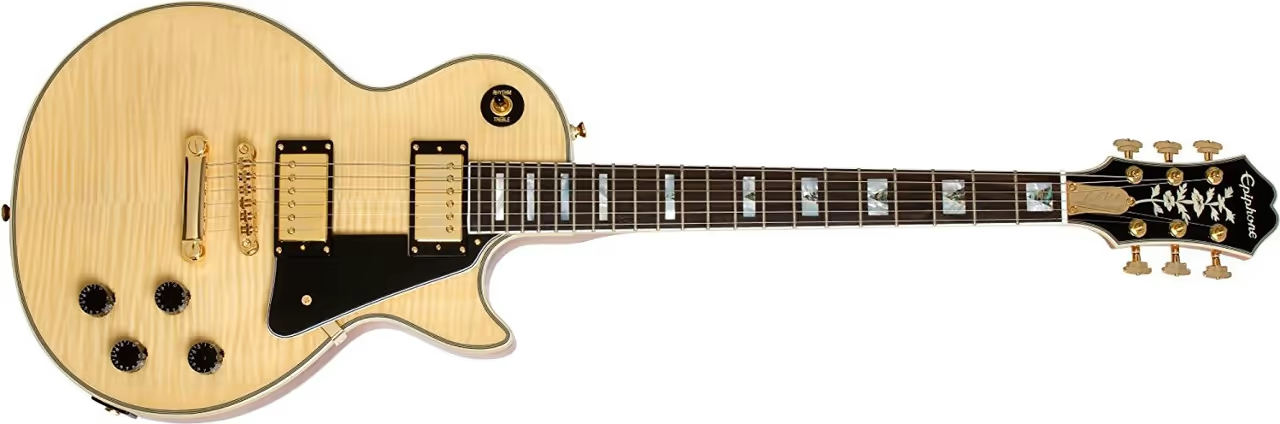epiphone les paul custom 100th anniversary outfit electric guitar