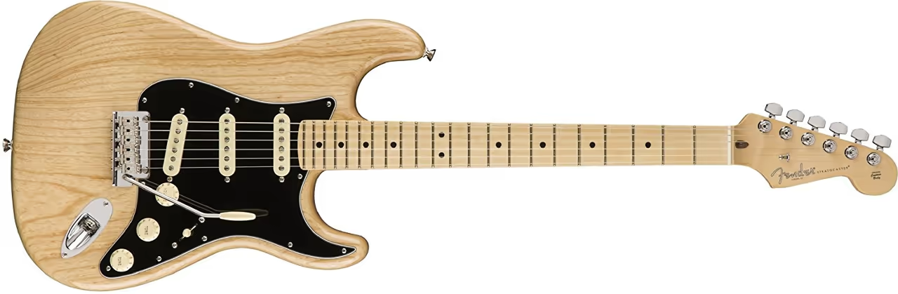 fender american professional stratocaster natural electric guitar